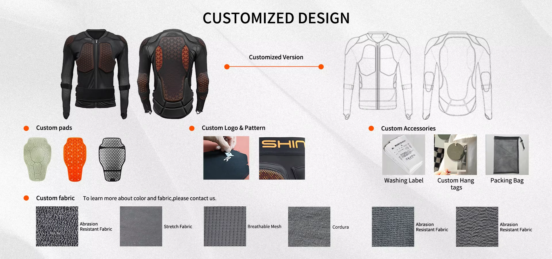 Customized design options